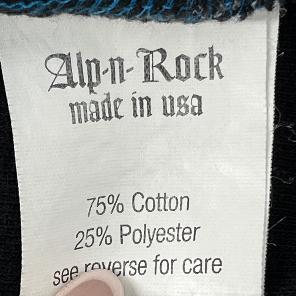 Alp-n-Rock. Henley Top, Women, S, Grey, Embroidered Long Sleeve Colorblock - Picture 7 of 8